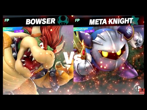 Super Smash Bros Ultimate Amiibo Fights – Bowser vs the World #27 Bowser vs Meta Knight