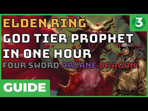 OP IN ONE HOUR - Prophet Elden Ring Beginner's Guide - ELEONORA'S POLEBLADE is PRETTY NUTS NOW!