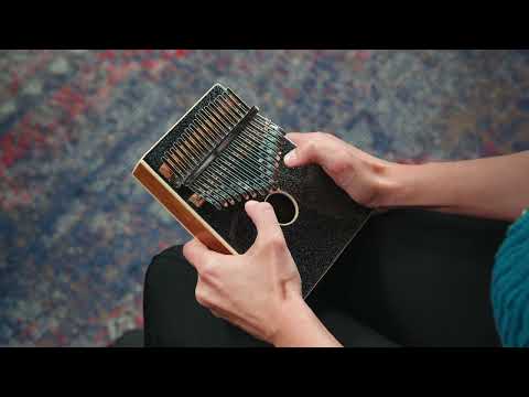 Калімба Ortega Percussion OKB4-MBK Solid Acacia, 17 Keys