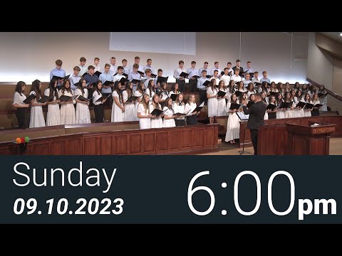 09/10/2023 Sunday 6pm - Full Service