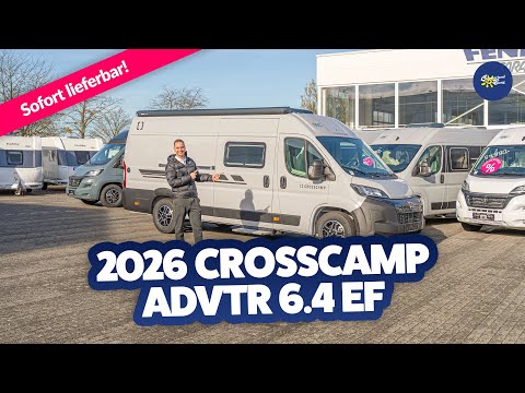 NEW 😍 2026 Crosscamp ADVTR 6.4 EF | Motorhome | Test & Buying Advice - Camperland Bong
