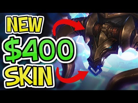 NEW $400 SKIN?! HEXTECH ALISTAR GAMEPLAY!  [PBE] [8.6]