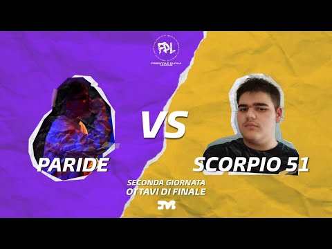 Paride vs Scorpio 51 - FPL ( Seconda giornata) - Ottavi di finale