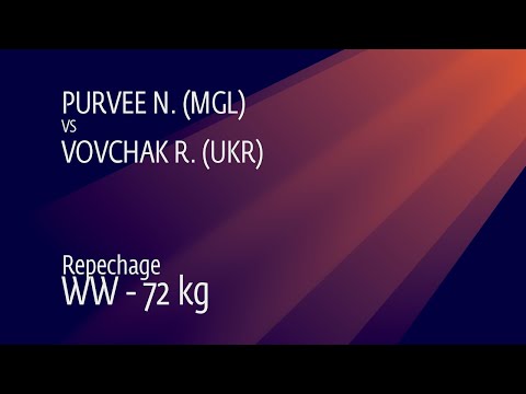 Repechage WW - 72 kg: N. PURVEE (MGL) v. R. VOVCHAK (UKR)