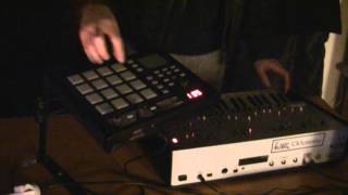 Junior Makhno - Maintenant brûle tout (live beatmaking)