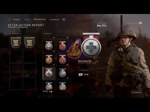 Call of Duty®: WWII hordepoint london docks win 251 to 155 22 kills