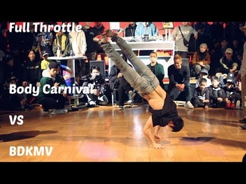 BDKMV (Peeta, Hayato 1) vs Body Carnival (Ayumi, Ryuji). Top 16. Full Throttle 2019