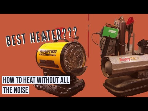 KEROSENE GARAGE HEATERS. MASTER 80,000 BTU VS MR. HEATER TORPEDO HEATER 75K BTU.