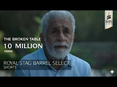 The Broken Table: Naseeruddin Shah, Rasika Dugal | Directed by Chintan Sarda | Oscars Longlist