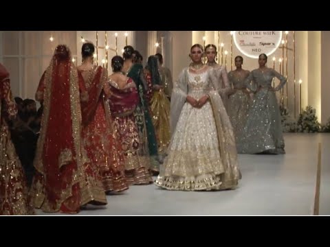 Musk bridal dresses |Pantene HUM Bridal Couture Week 2024 #momalsheikh #phbcw