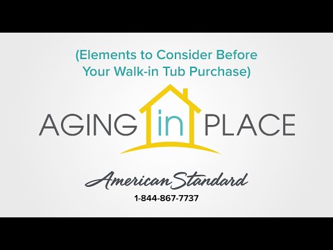 American Standard-Aging in Place  (Walk-in Tub Installation Services)