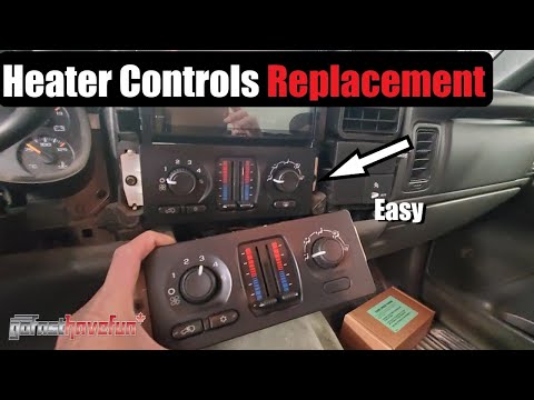 1999-2006 Chevy Silverado / GMC Sierra Climate Control Unit Replacement GMT-800 (DORMAN 599-210XD)