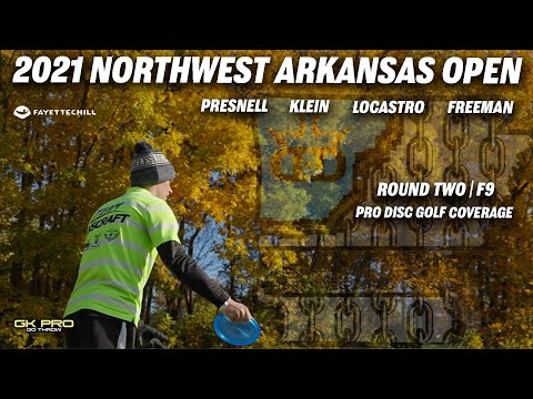 2021 Northwest Arkansas Open | RD2 F9 | Presnell, Klein, Locastro, Freeman