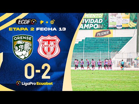 FULL SUMMARY: ORENSE 0-2 T. Universitario - LIGAPRO SERIE A
