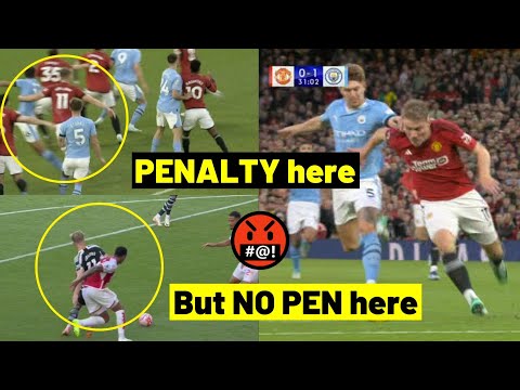 Roy Keane furious reaction to Hojlund and VAR giving Haaland penalty goal vs Man United