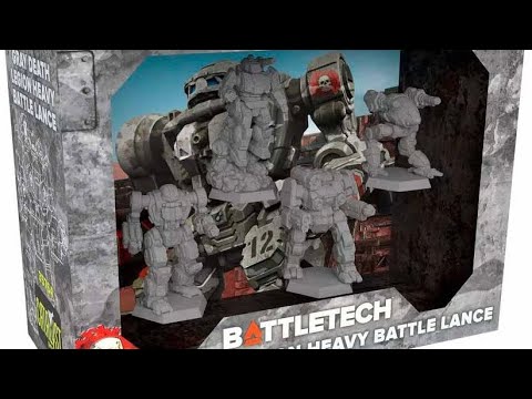 Unboxing the Gray Death Heavy Battle Lance