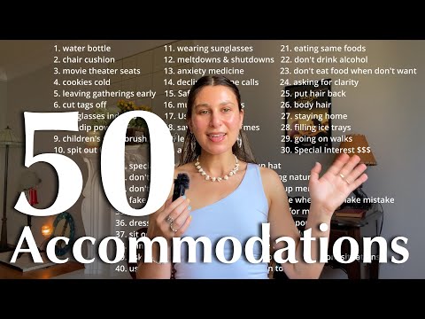 50 Accommodations I Use As An Autistic Adult