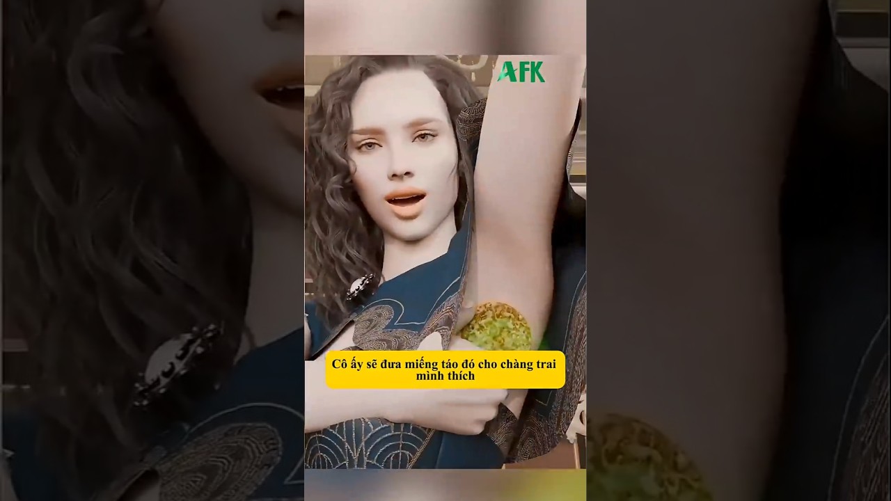 Phụ nữ kẹp miếng táo vào nách để làm gì?