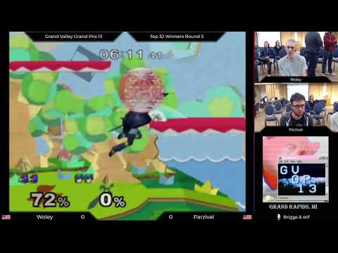 GVGP 13 - Woley (Falco) Vs Parzival (Marth) (WR3)