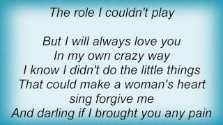 Rod Stewart - In My Own Crazy Way Lyrics