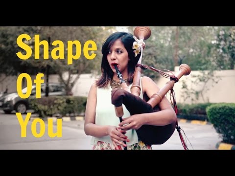 Ed Sheeran - Shape of you | Saathiya | Mashup Bagpipe Cover