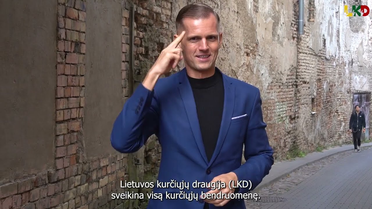 Tarptautinė kurčiųjų žmonių savaitė 2022: LKD prezidento sveikinimas