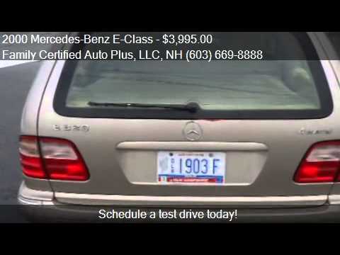 2000 Mercedes-Benz E-Class E320 4MATIC AWD 4dr Wagon for sal