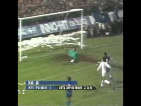 Stagione 1980/1981 - Inter vs. Real Madrid (1:0)