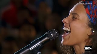 Alicia Keys "The Gospel" | Here in Times Square 2016 (4K Remastered)