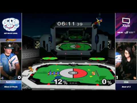 MattDotZeb vs trilok - GOML 2017 - Melee Pools