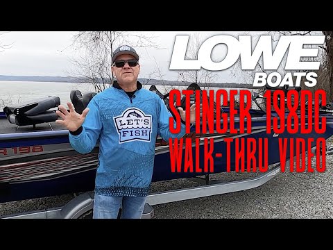 Lowe Boats 2020 Stinger ST198DC Walk Through with Barry Stokes
