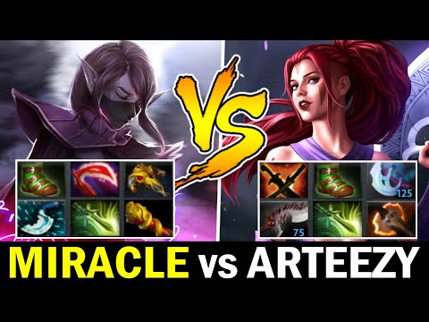 MIRACLE vs ARTEEZY — MID TA vs Signature ANTI-MAGE