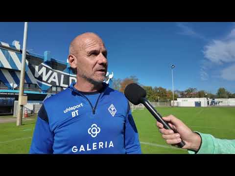 3. Liga | 11. Spieltag | Borussia Dortmund II - SV Waldhof | Trainertalk mit Bernhard Trares