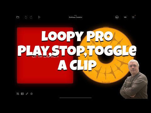 Loopy Pro Looper, DAW, Sampler v1.1.6 - Tutorial 26: Action - Play/Stop/Toggle Clip