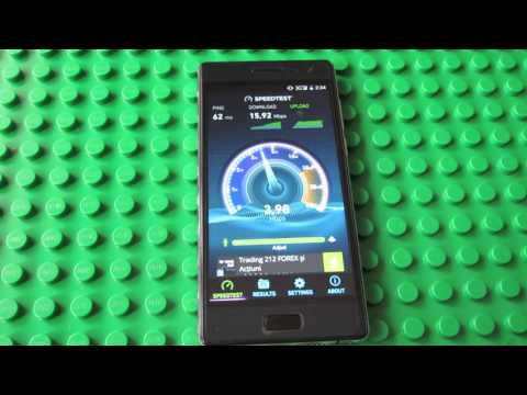 3G & WiFi speed tested on Bluboo Xtouch smartphone