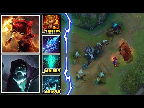 When yorick and annie play bot lane and they summon an army of minions all game