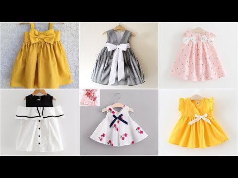Cotton frock designs for baby girls/ summer wear dresses for...