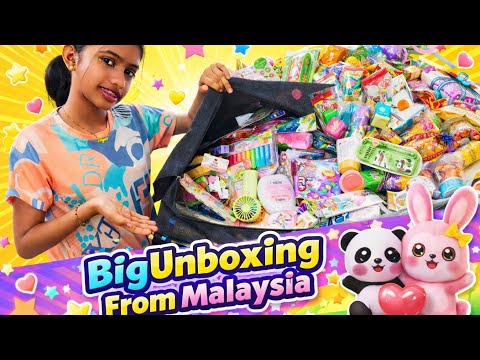 #Tiyakutty #Malaysiaൽ നിന്ന് വാങ്ങിയ എല്ലാ സാധനങ്ങളും ഒരുമിച്ച് #Unboxing ശരിക്കും ഞെട്ടി😱😱