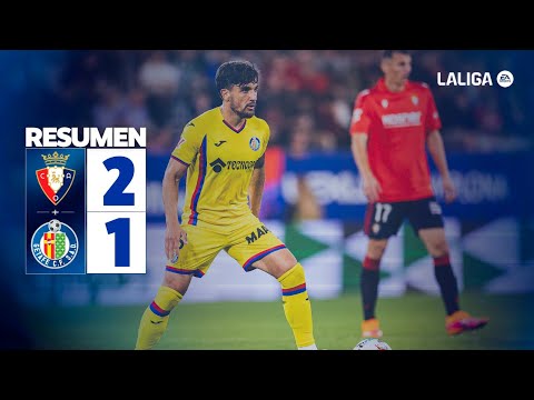 ⚽ Resumen | CA Osasuna 2 - 1 Getafe CF  | J8 LALIGA
