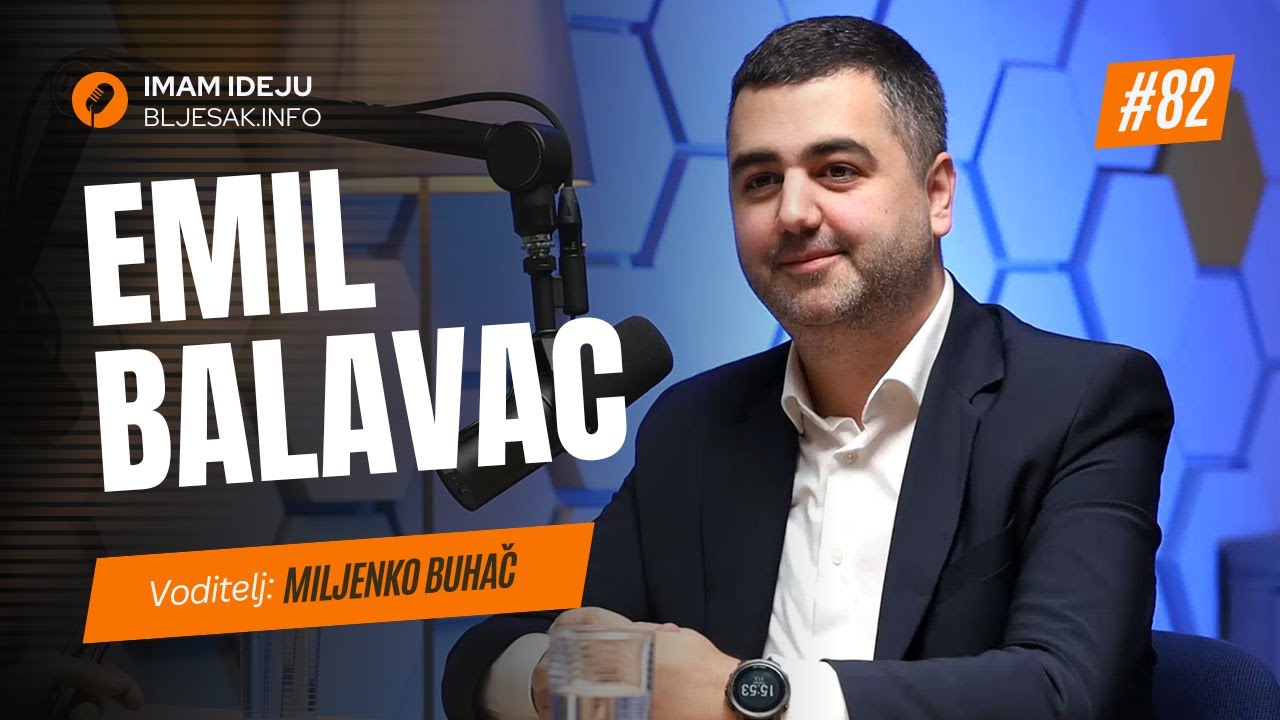 O turizmu, solarima, Uborku... : Ministar Emil Balavac u podcastu Imam ideju