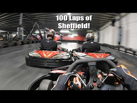We Raced 100 LAPS of TeamSport Sheffield And It Was Amazing!