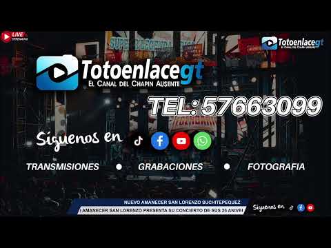 #EnVivo Baile Social Ameniza Marimba Orquesta la Brisa Desde Nuevo Amanecer San Lorenzo Suchitepeque