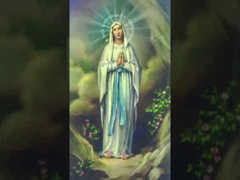 Oração a Nossa Senhora de Lourdes #benção #nossasenhora #oração #esperança
