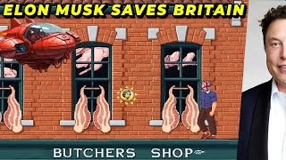 Make Britain great again! - Elon Musk Saves Britain First Look Gameplay | PC Steam 4K
