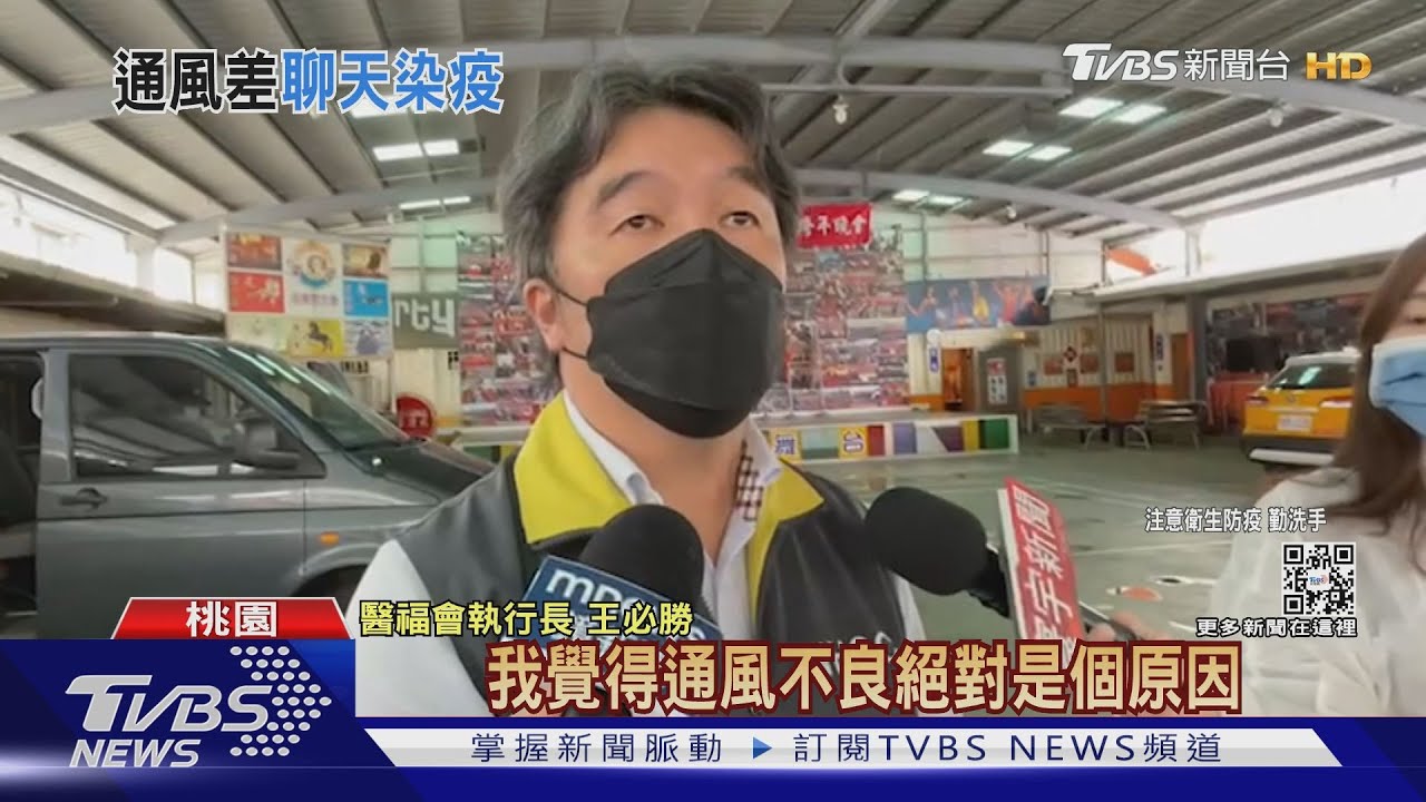 辦公室暢談「2成員染疫」 王必勝:通風不良+距離近