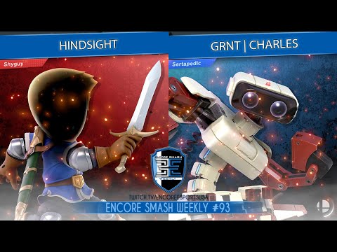 Encore Smash Weekly # 93 - Hindsight Vs. GRNT | Charles - Losers Quarter Final
