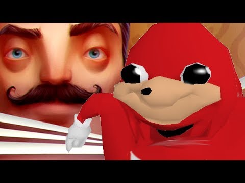 Gmod Scary HELLO NEIGHBOR Multiplayer Mod 2 - 4-PLAYER!