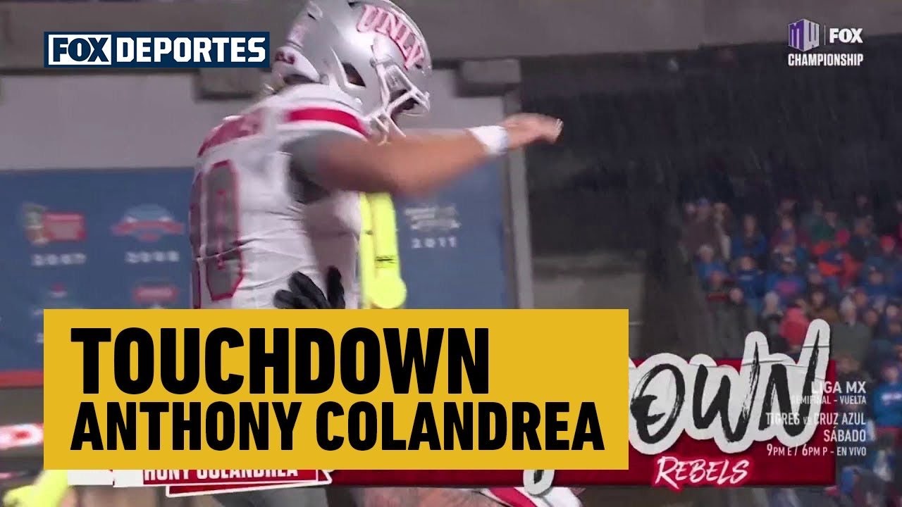 😳🔥 TOUCHDOWN ANTHONY COLANDREA | UNLV Rebels 7–21 Boise State Broncos | College Football 2025