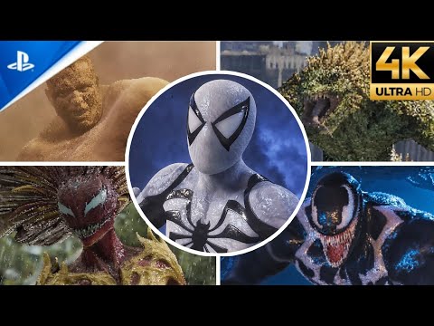 Anti-Venom Suit vs All Villains Boss Fight (Ultimate Difficulty) - Spider-Man 2 PS5 (4K)