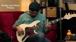 Pickups Demo - Marcus Miller V7 Bass by Sire
